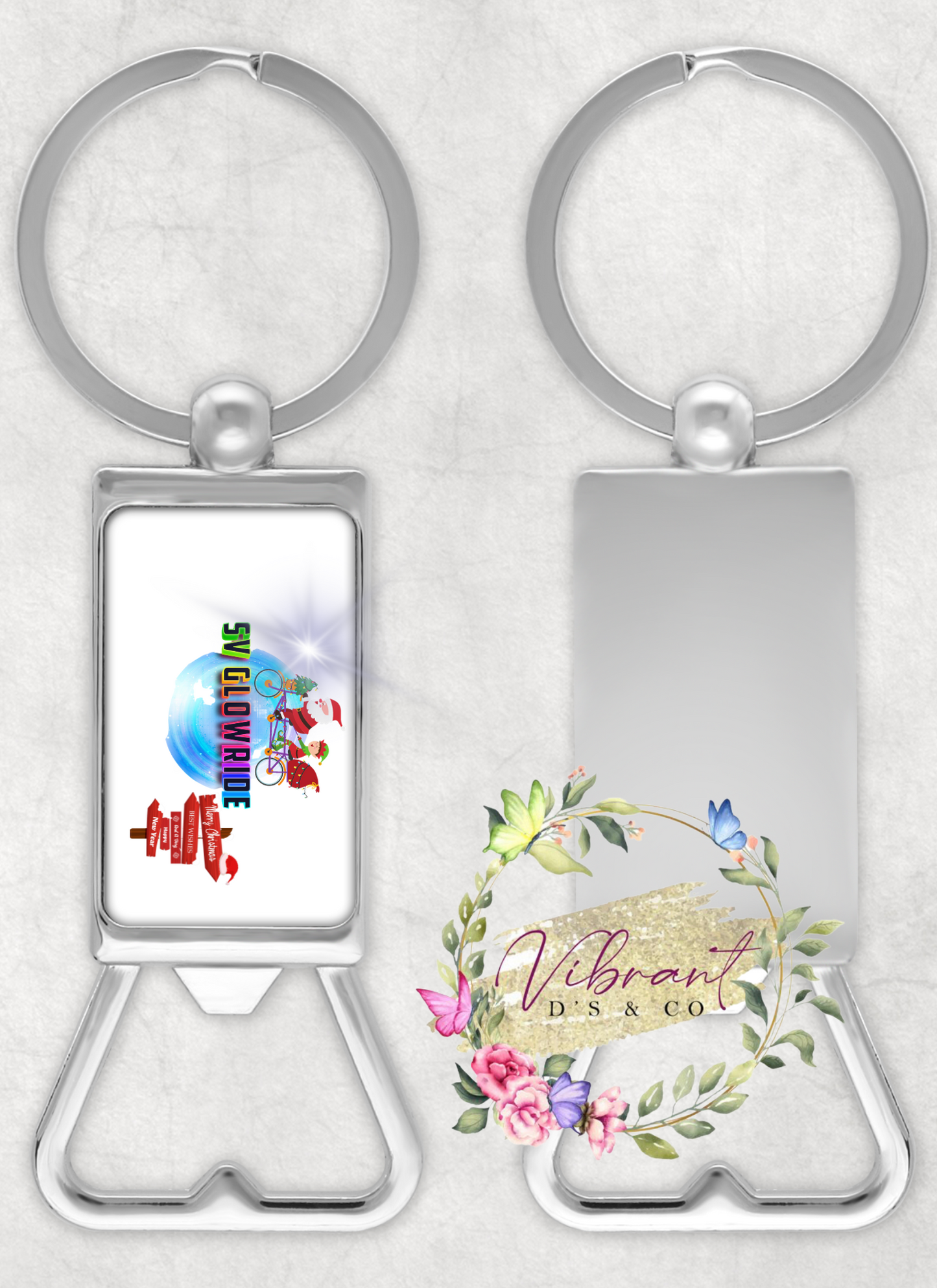 SV Glow Ride key chain bottle opener