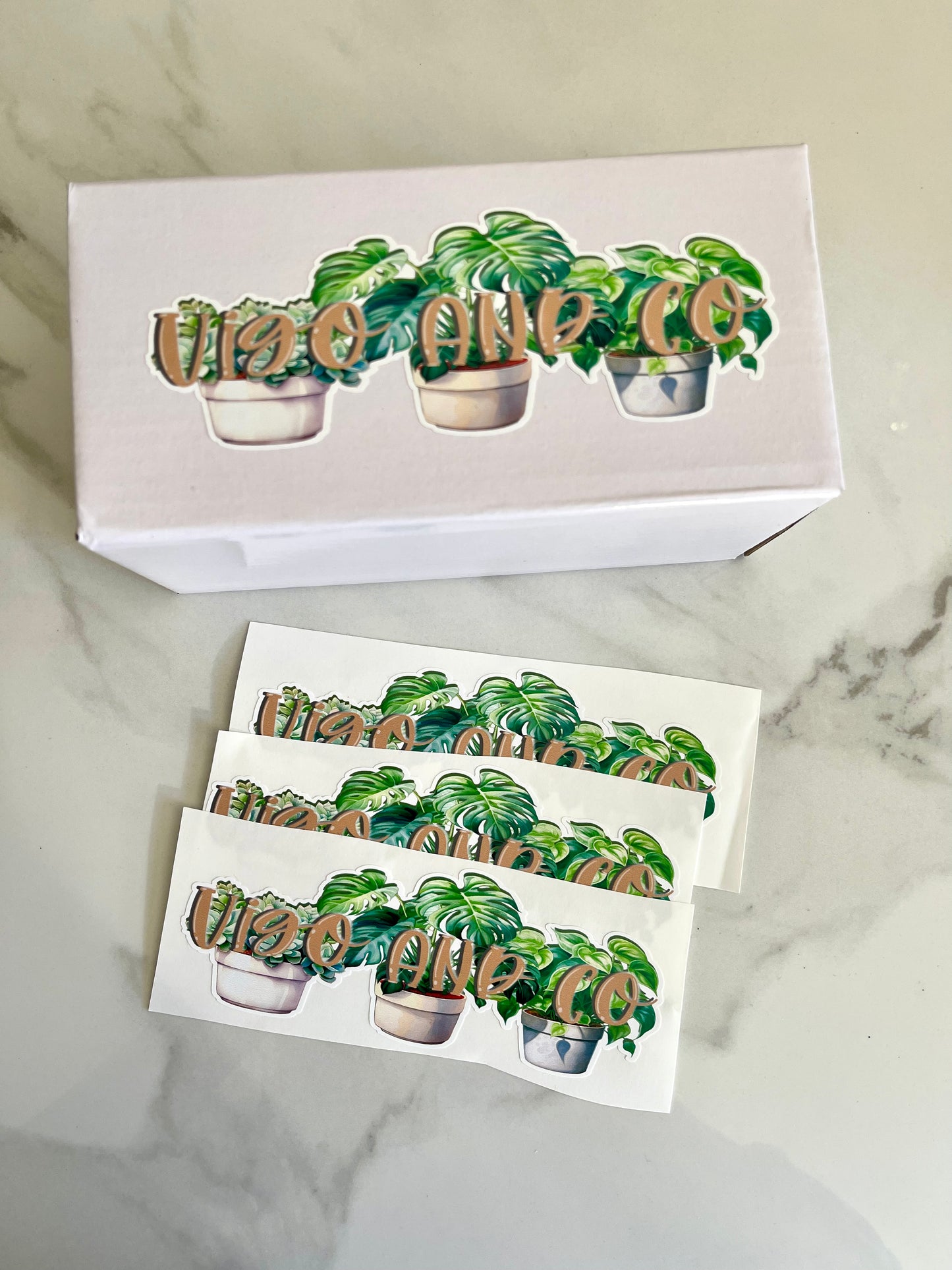 Business logo Vinyl Stickers