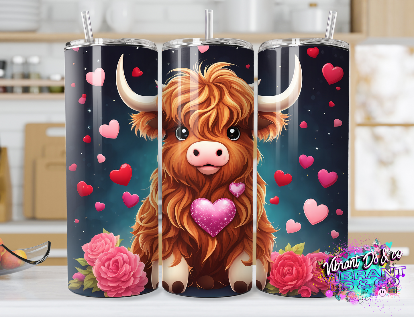 valentines Baby cow