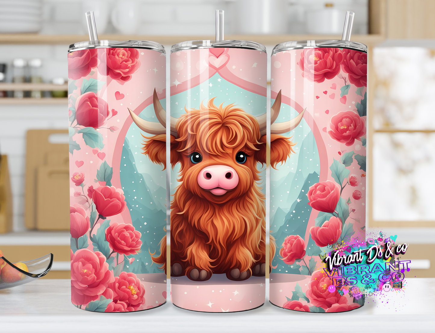 valentines Baby cow