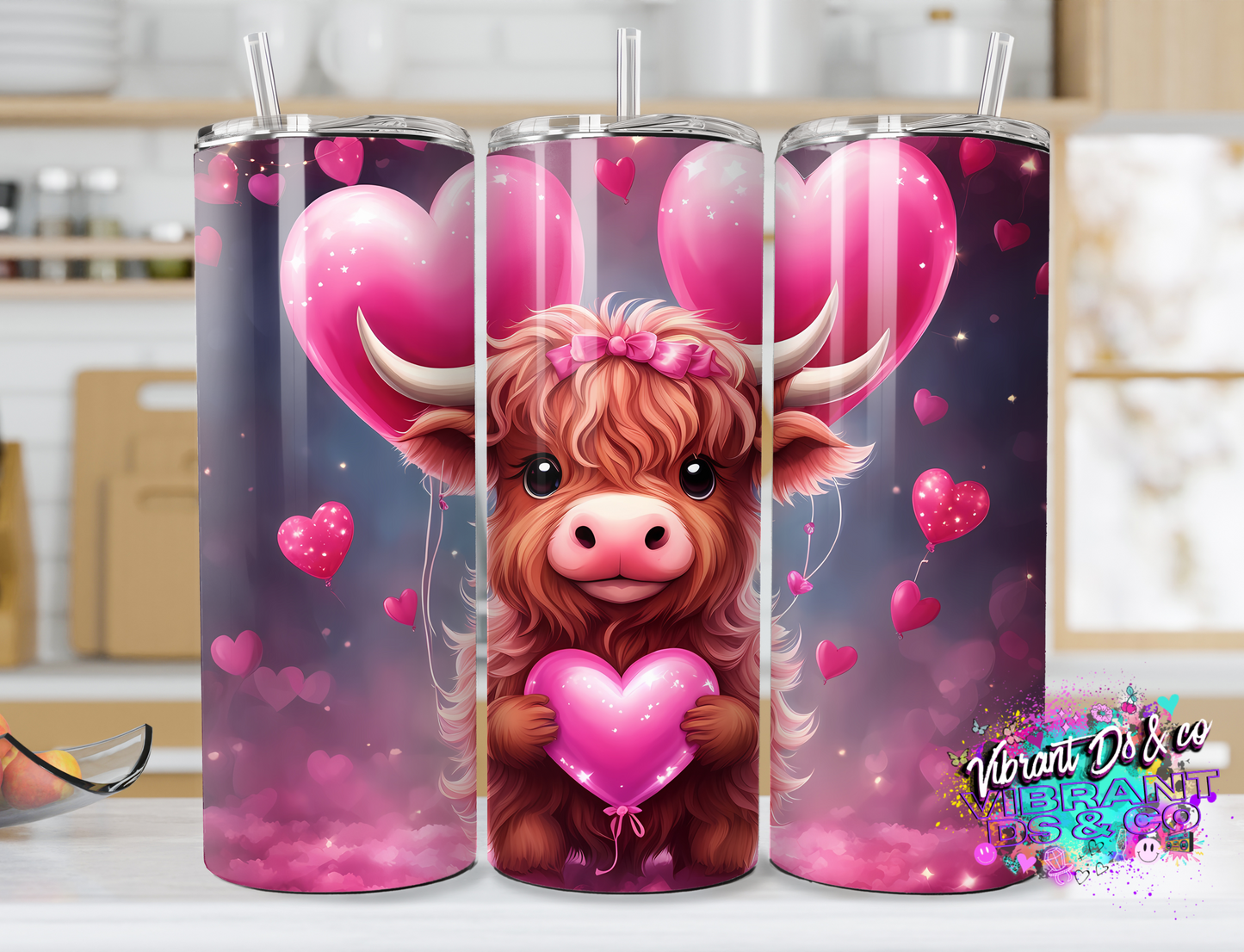 valentines Baby cow