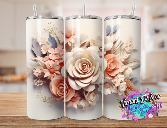 3-D flower